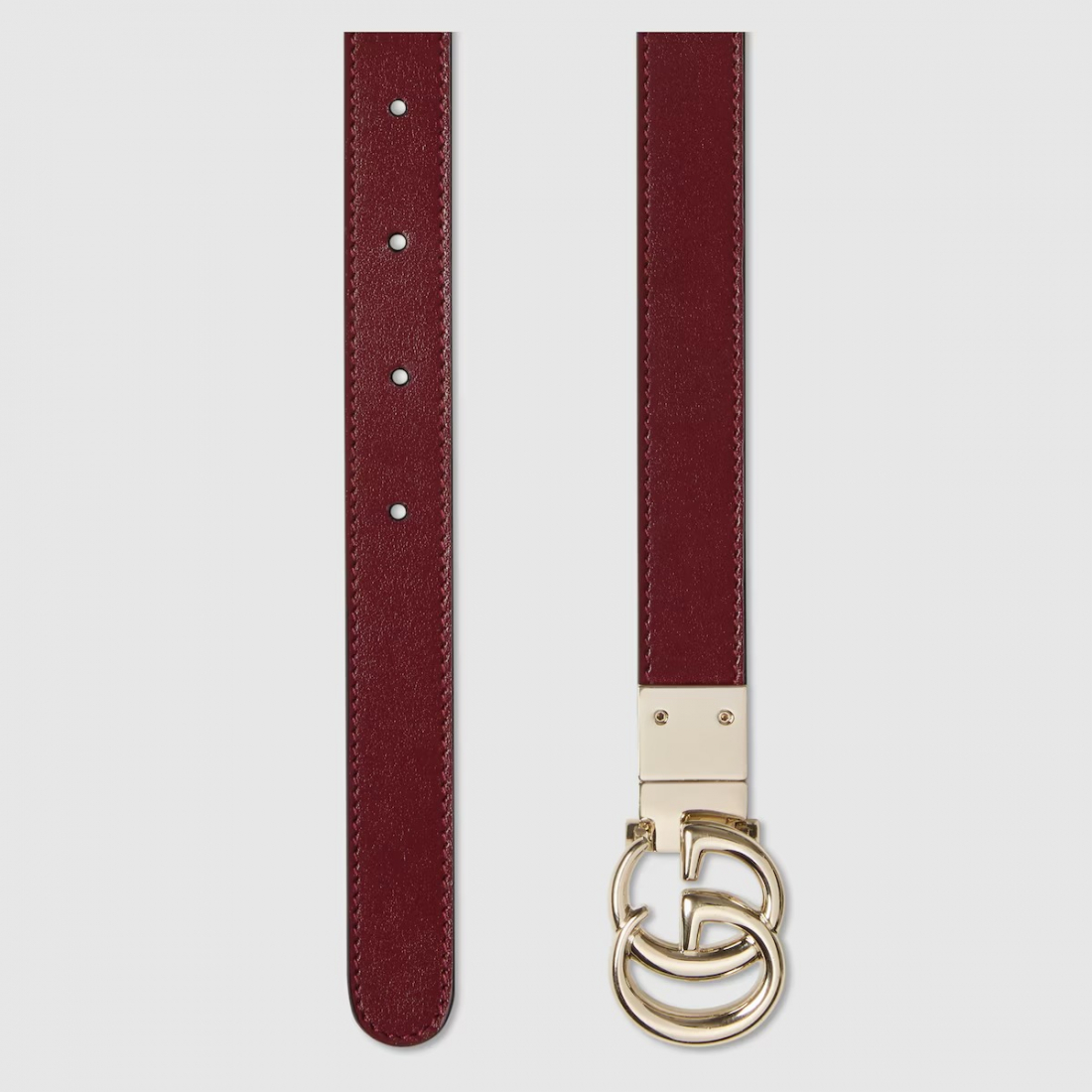 Ceinture 'Reversible GG Marmont Thin' pour Femmes