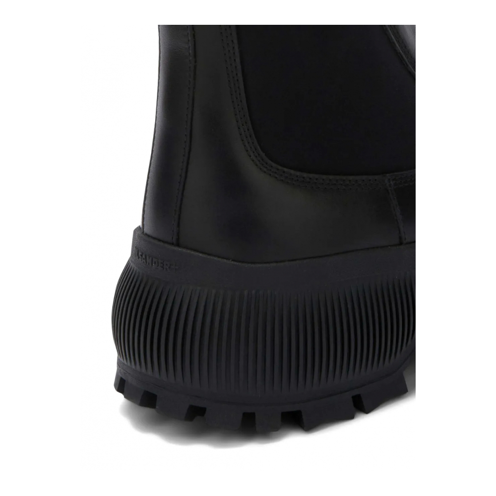 'Logo-Embossed' Chelsea-Stiefel für Damen