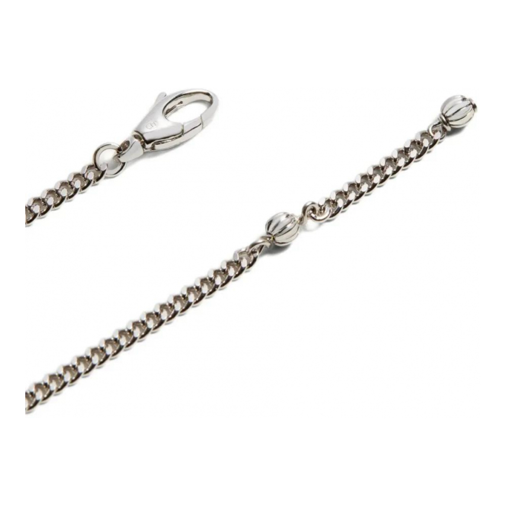 Men's 'Logo Plaque Chain' Bracelet