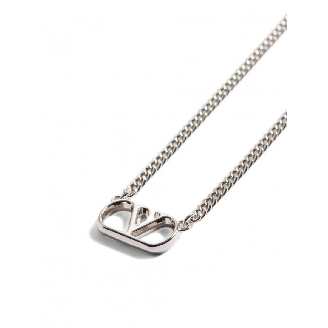 Men's 'Logo-Plaque' Necklace