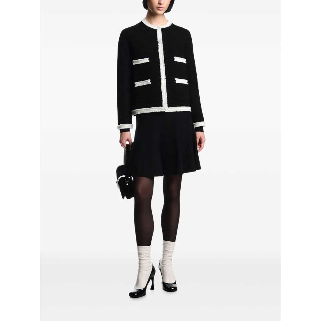 Veste 'Fringed-Detail' pour Femmes