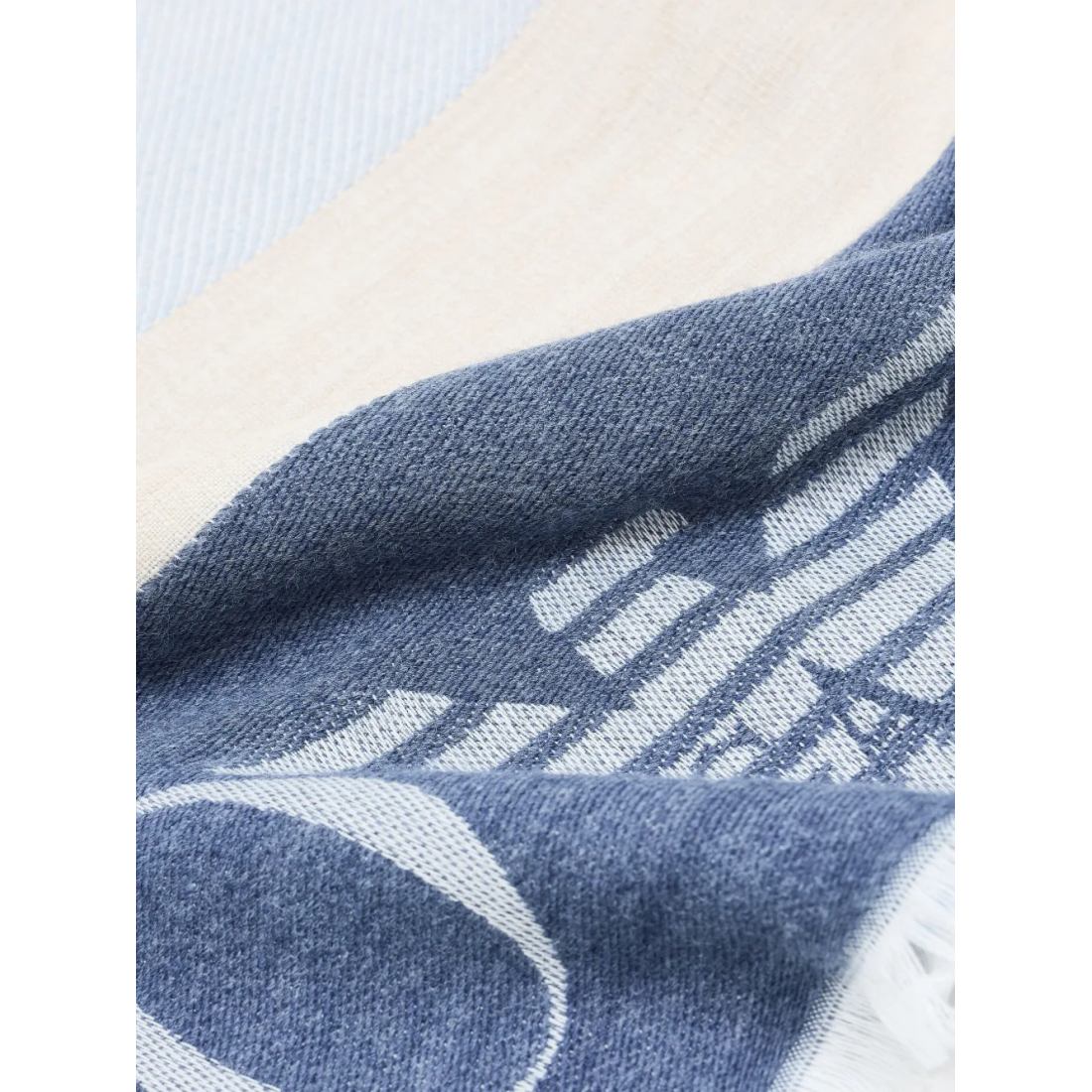 'Logo-Embellished Striped' Halstuch für Damen