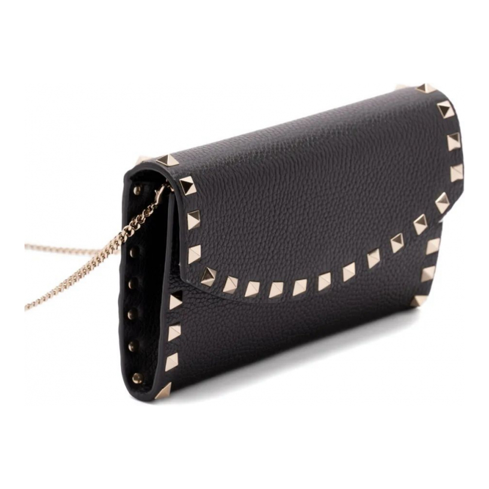 Women's 'Rockstud-Embellished Chain' Shoulder Bag