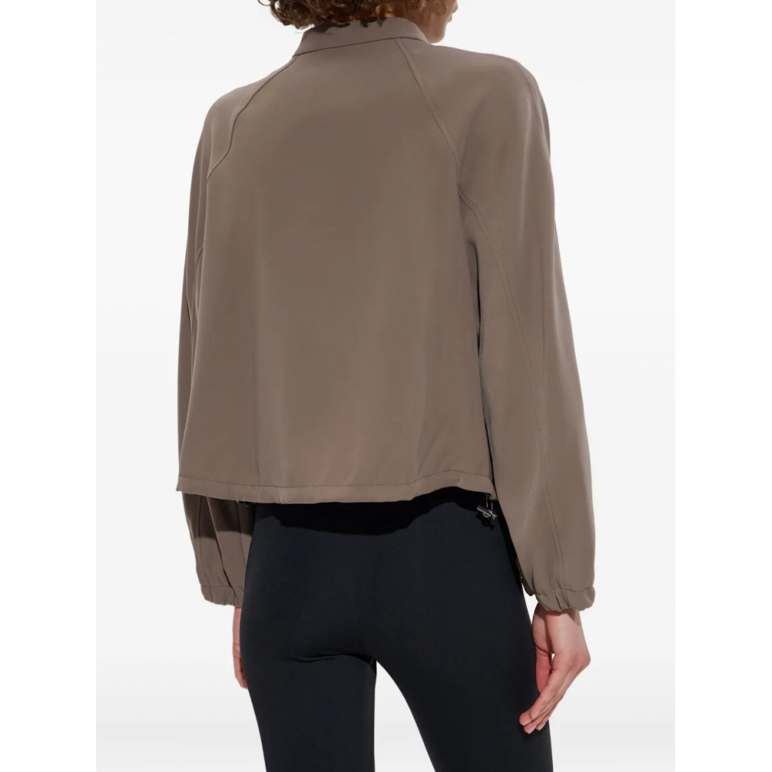 Blouson bomber 'Embroidered-Logo' pour Femmes