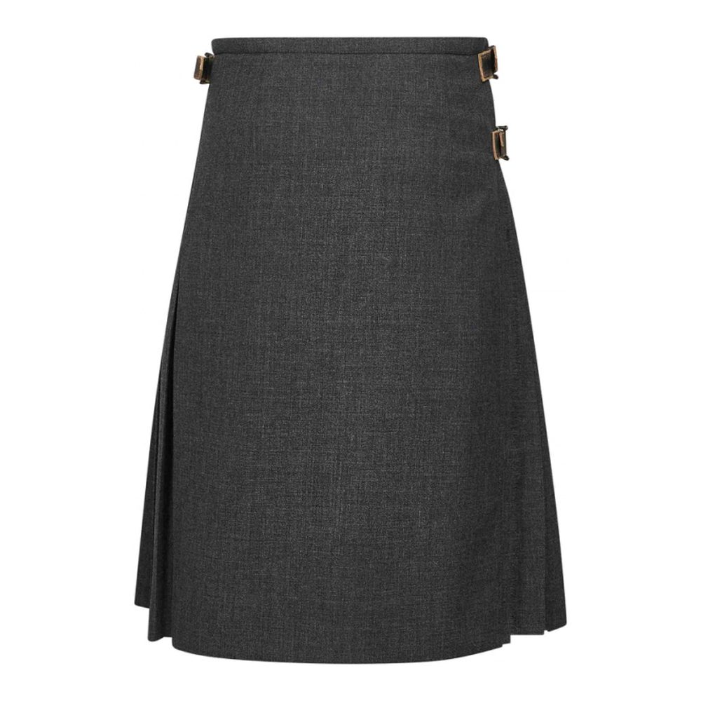 Women's 'Rush Stitch Pleated' Midi Skirt