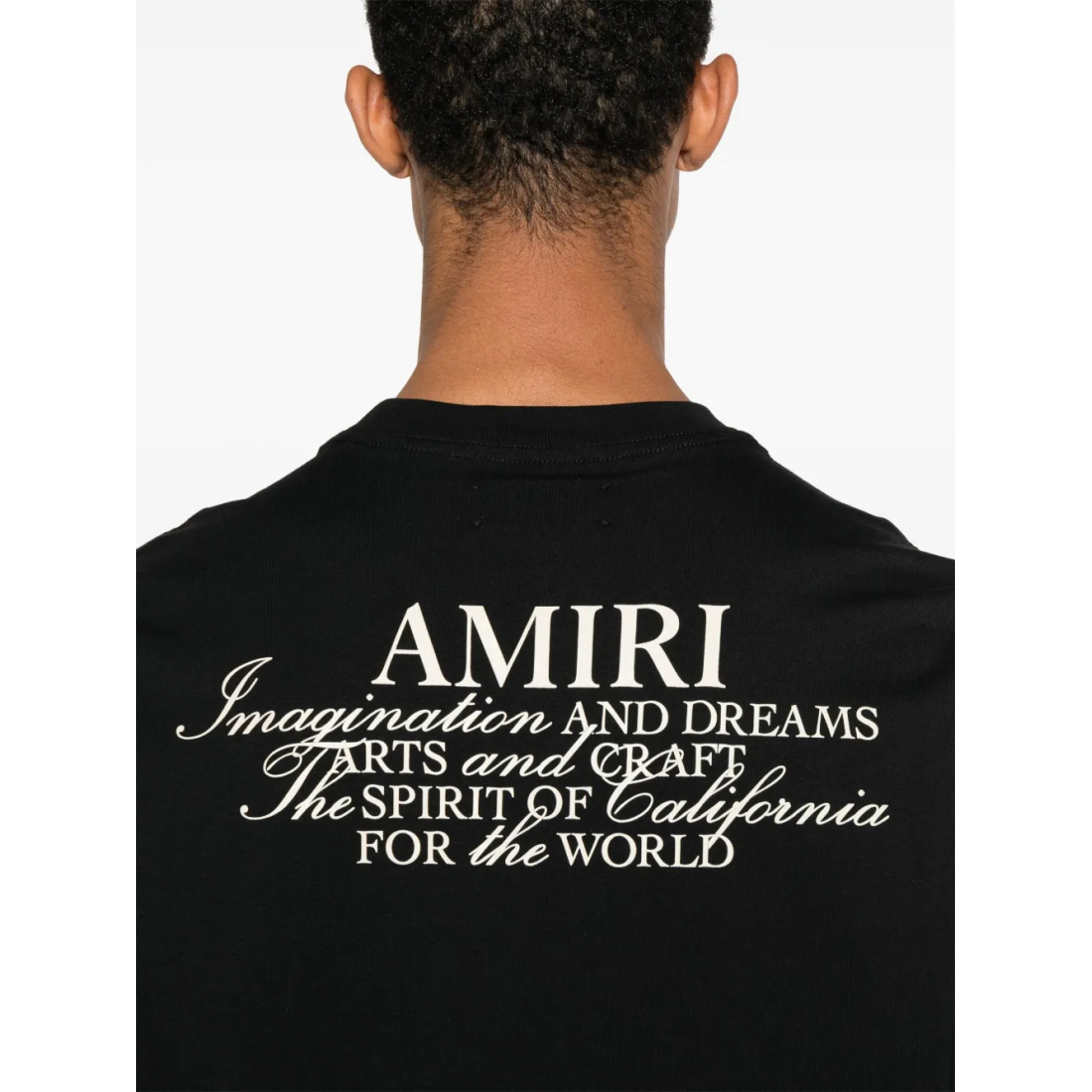 T-shirt 'Slogan-Print' pour Hommes