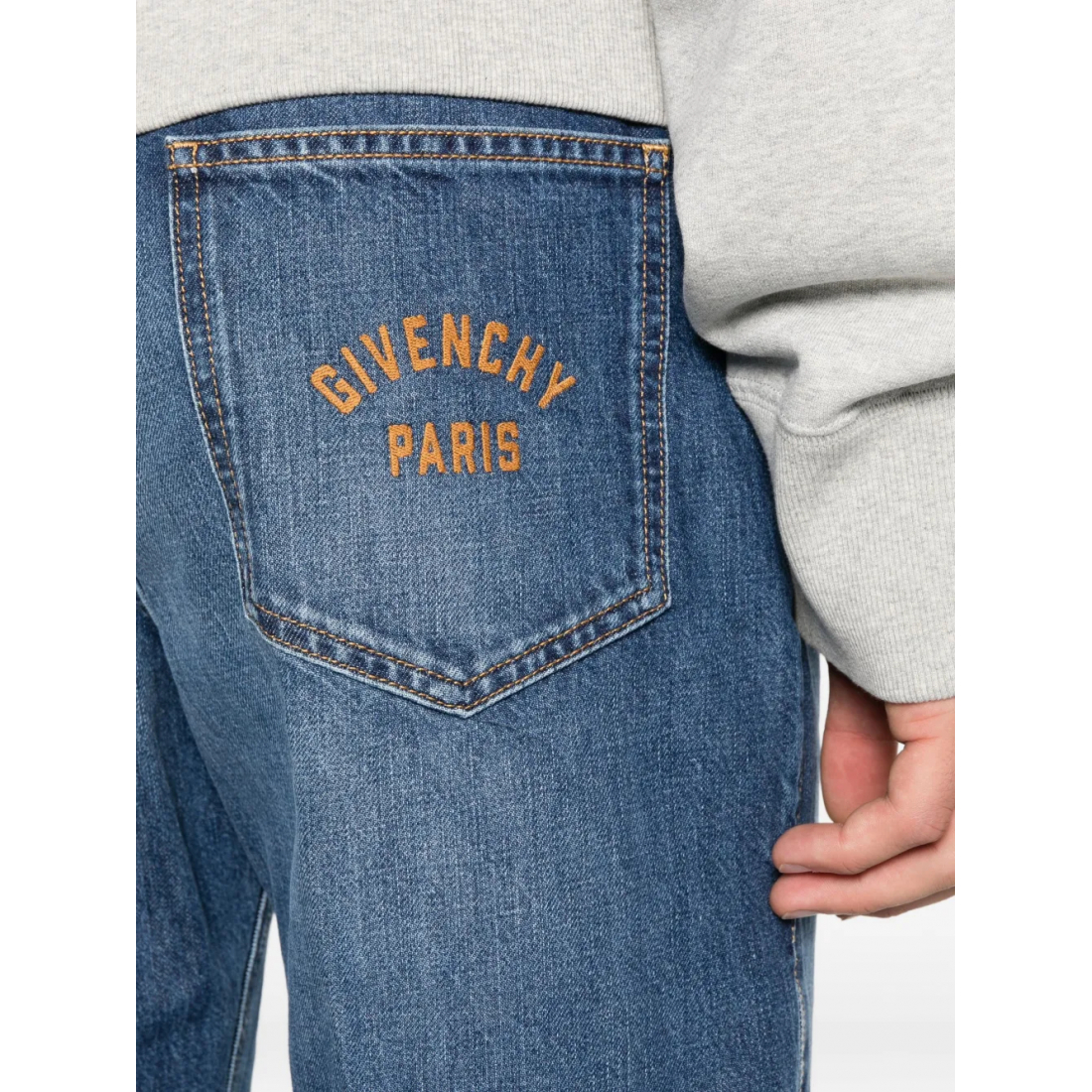 'Logo-Embroidered' Jeans für Herren