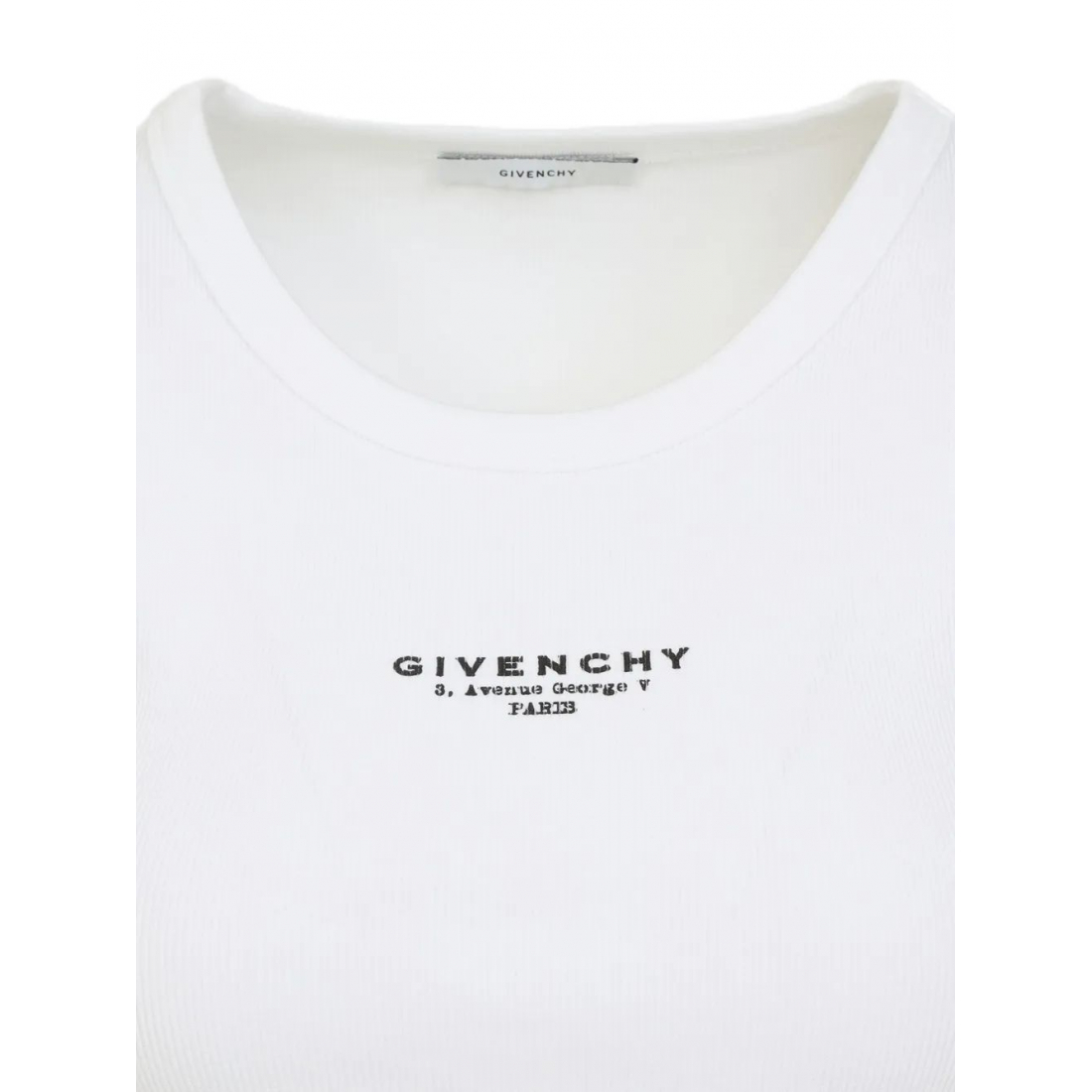 'Ribbed Logo' Trägershirt für Damen