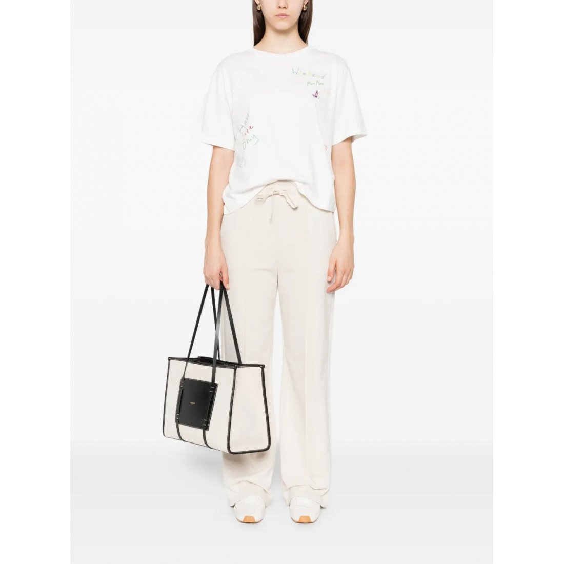 T-shirt 'Embroidered' pour Femmes