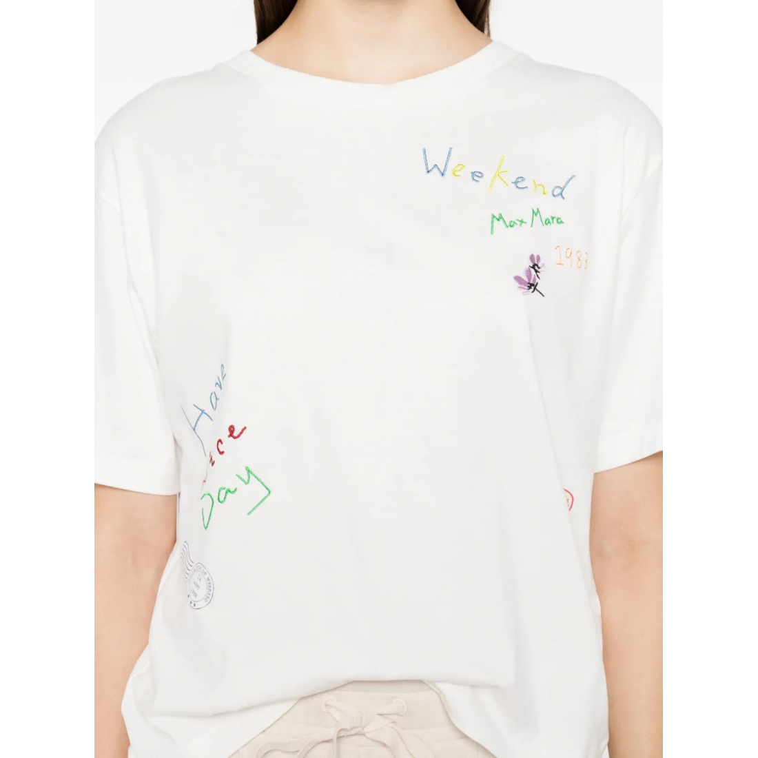 T-shirt 'Embroidered' pour Femmes