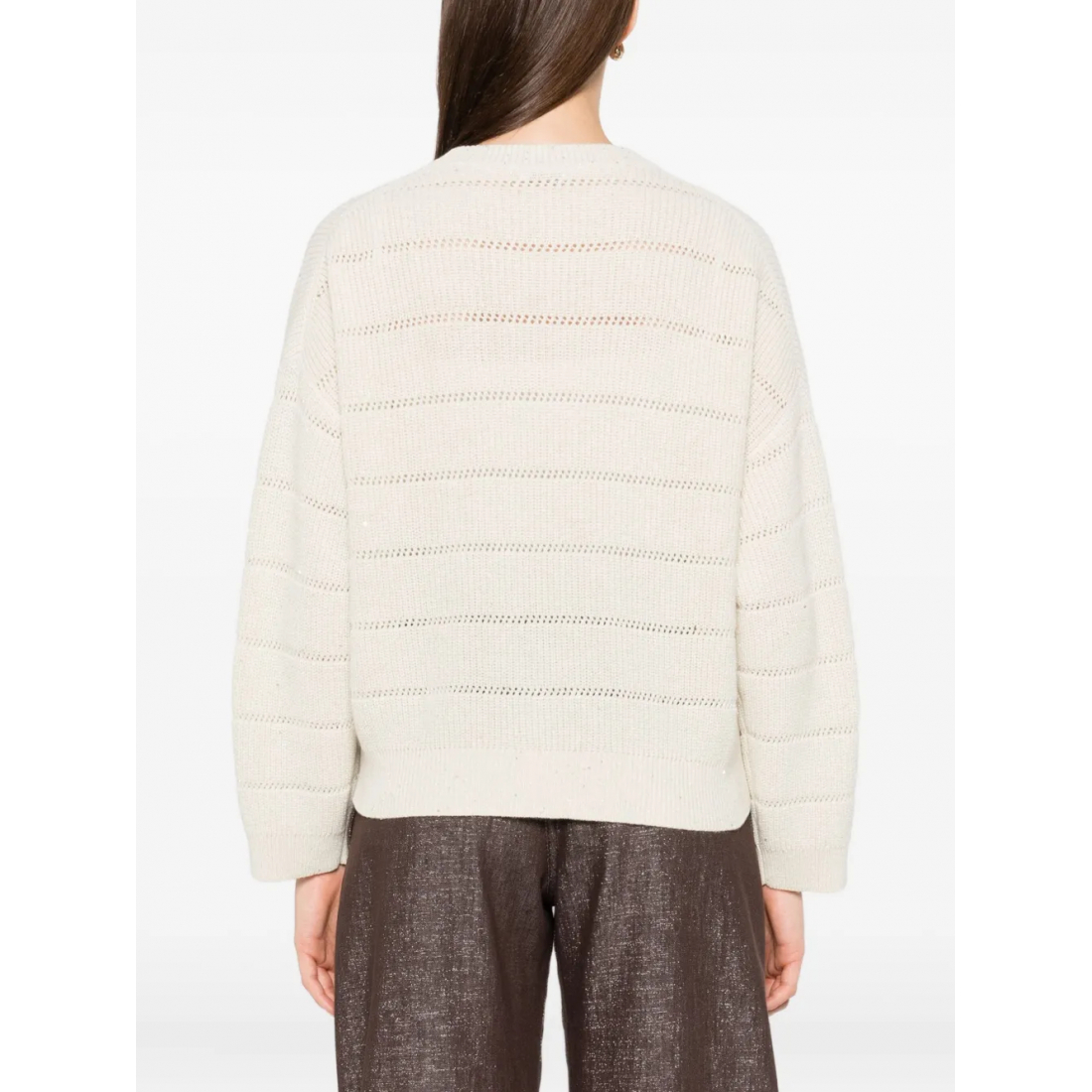 Women's 'Open-Knit' Cashmere Sweater