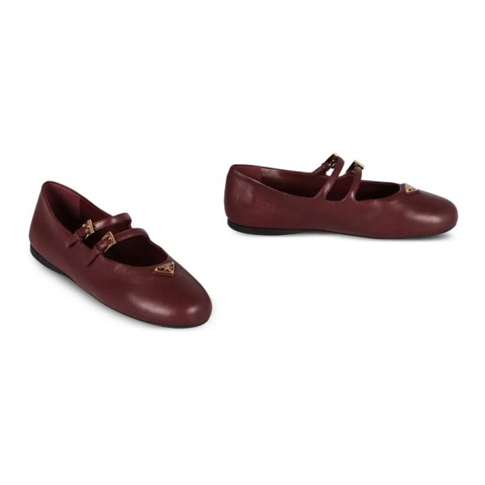 Women's 'Double-Buckle' Ballerinas