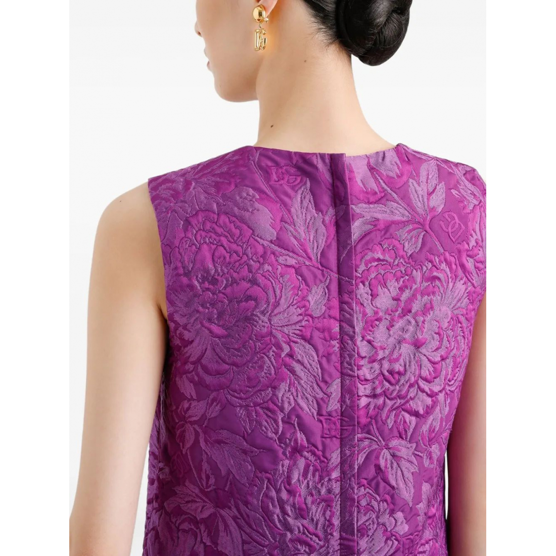 Women's 'Brocade-Effect' Mini Dress