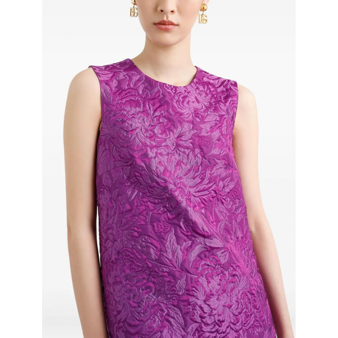 Women's 'Brocade-Effect' Mini Dress