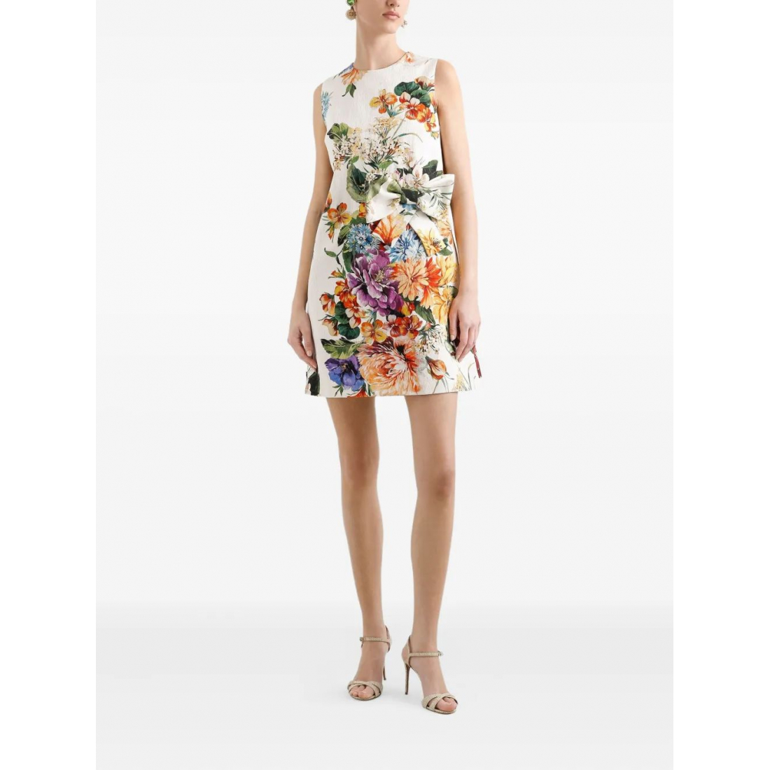 Robe mini 'Floral-Print' pour Femmes