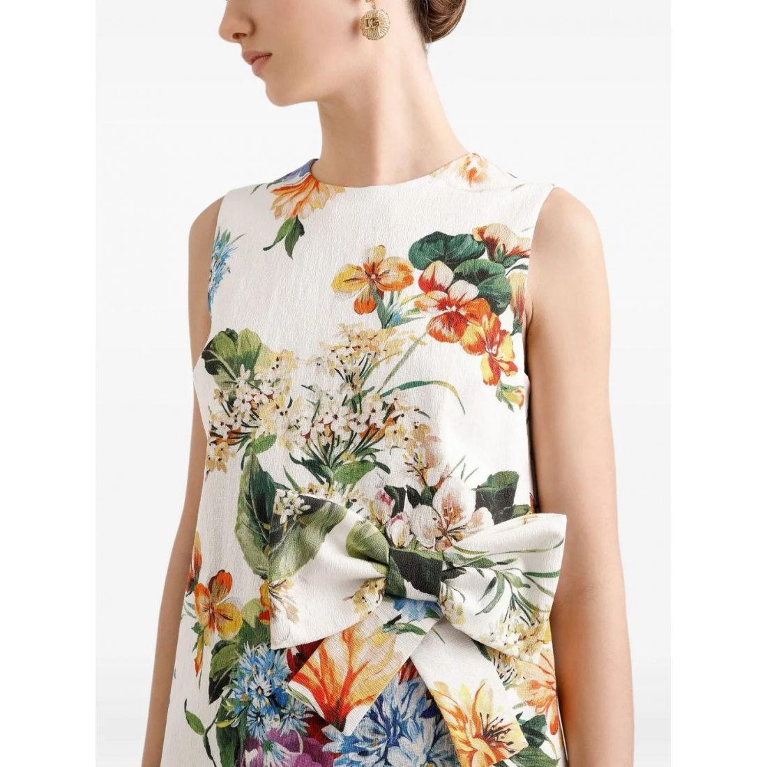 Robe mini 'Floral-Print' pour Femmes