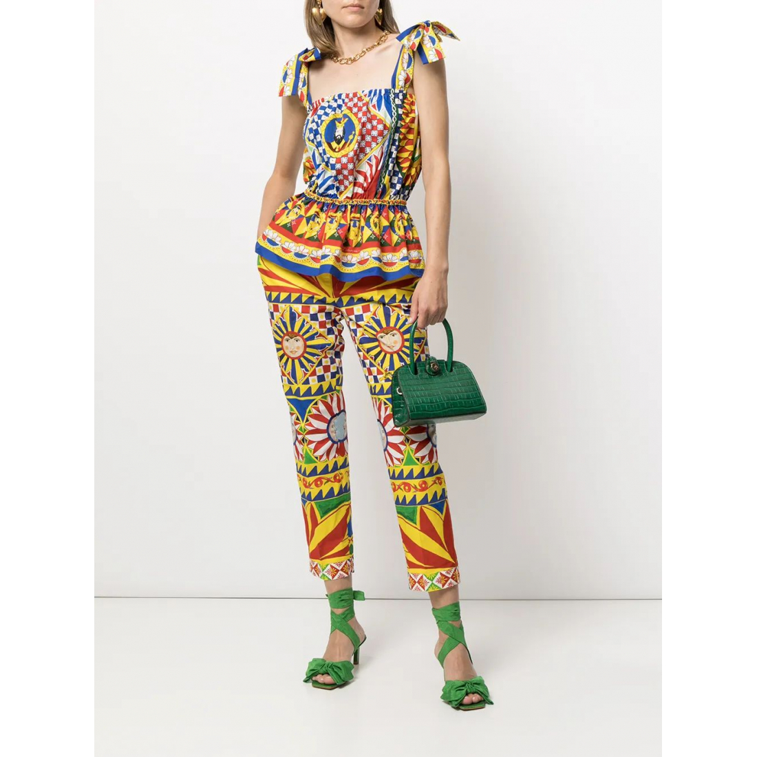 'All-Over Print' Hose für Damen