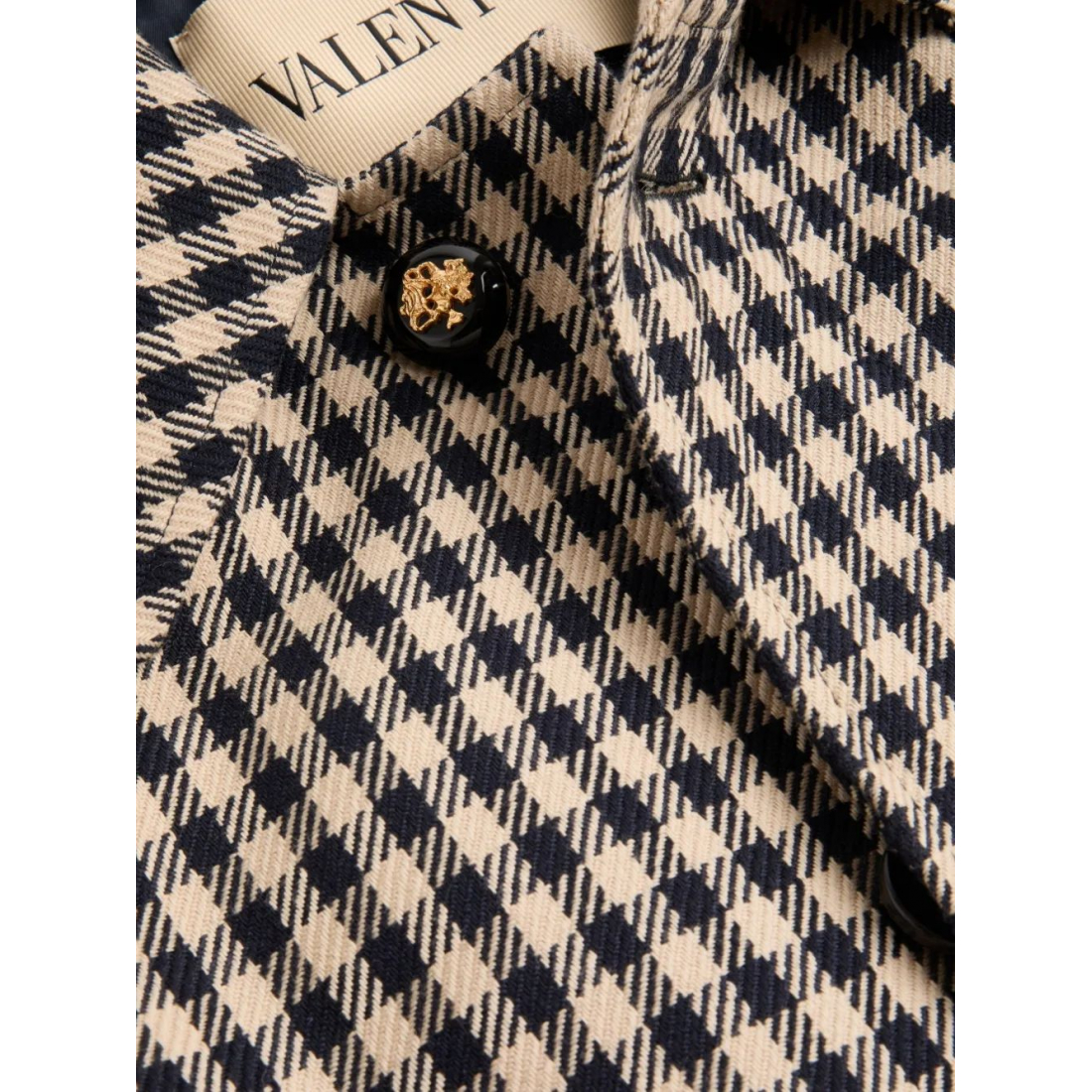 Men's 'Checked Long' Coat