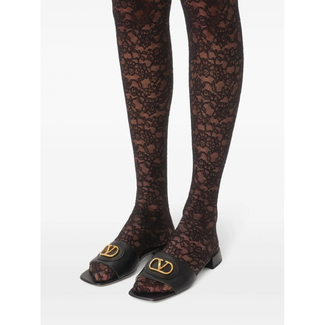 Women's 'VLogo' Flat Sandals