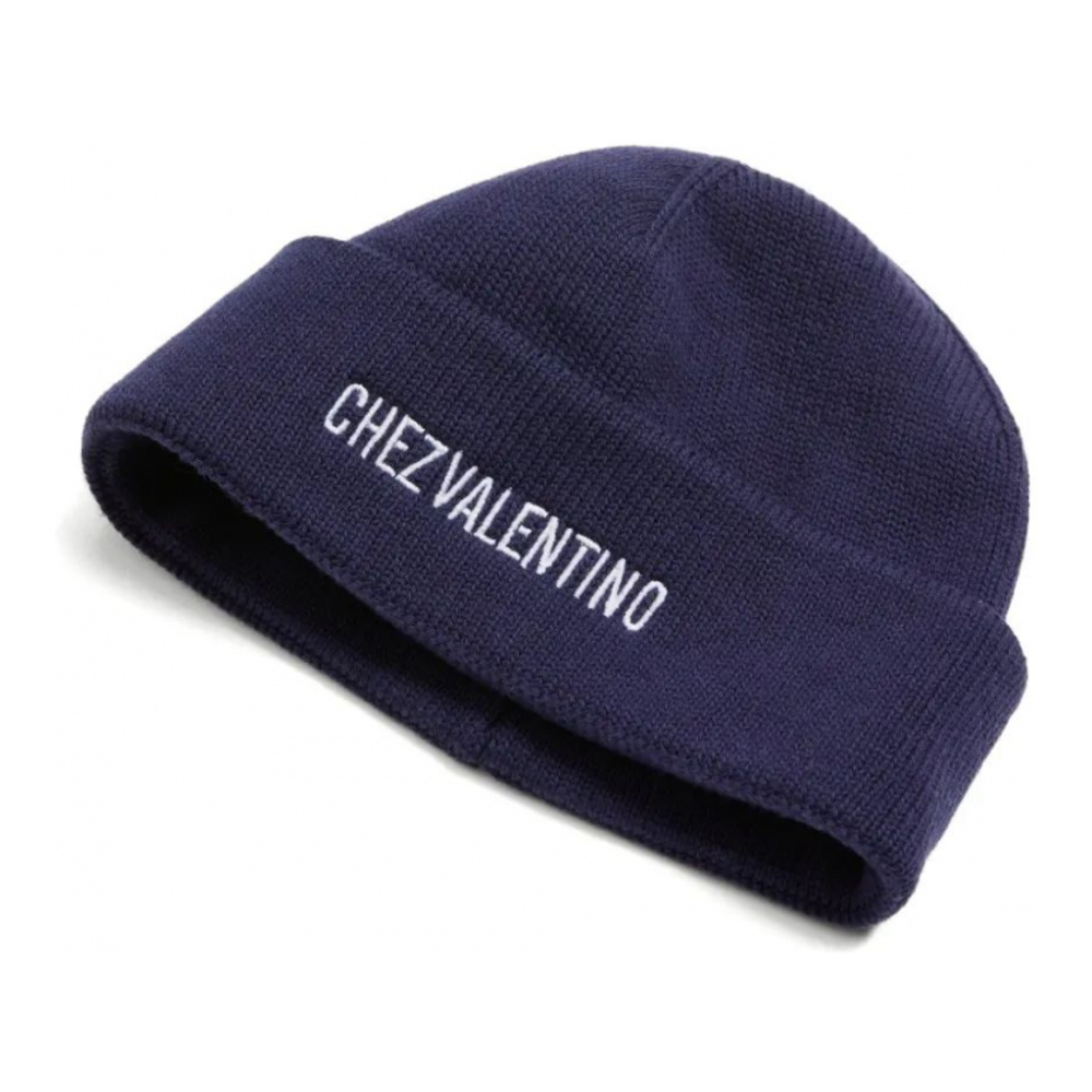 'Chez Ribbed-Knit' Mütze für Herren