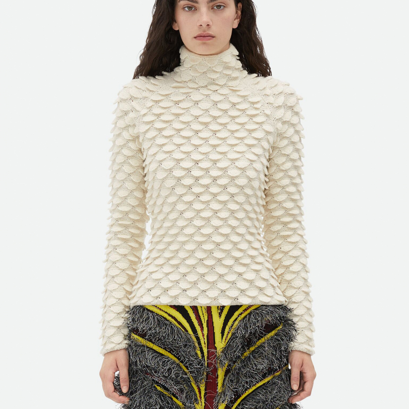 Pull 'Fish Scale' pour Femmes