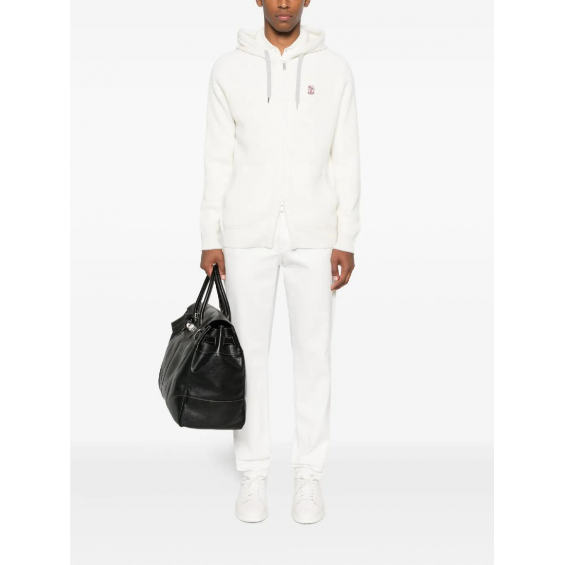 'Hooded' Strickjacke für Herren