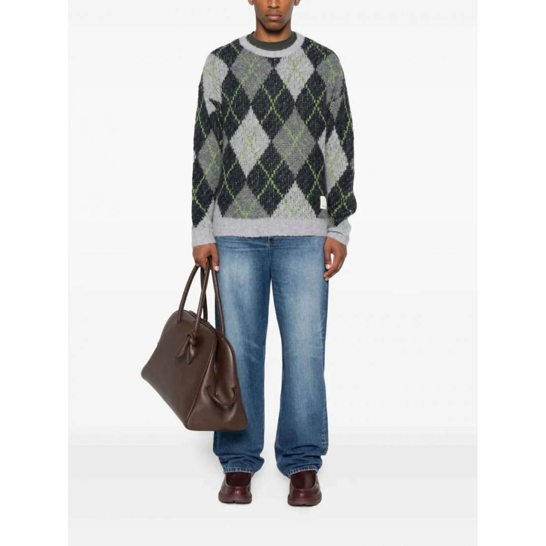 Pull 'Argyle-Check' pour Hommes