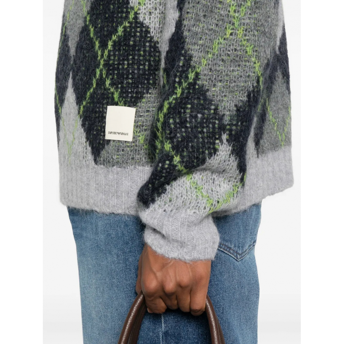 Pull 'Argyle-Check' pour Hommes