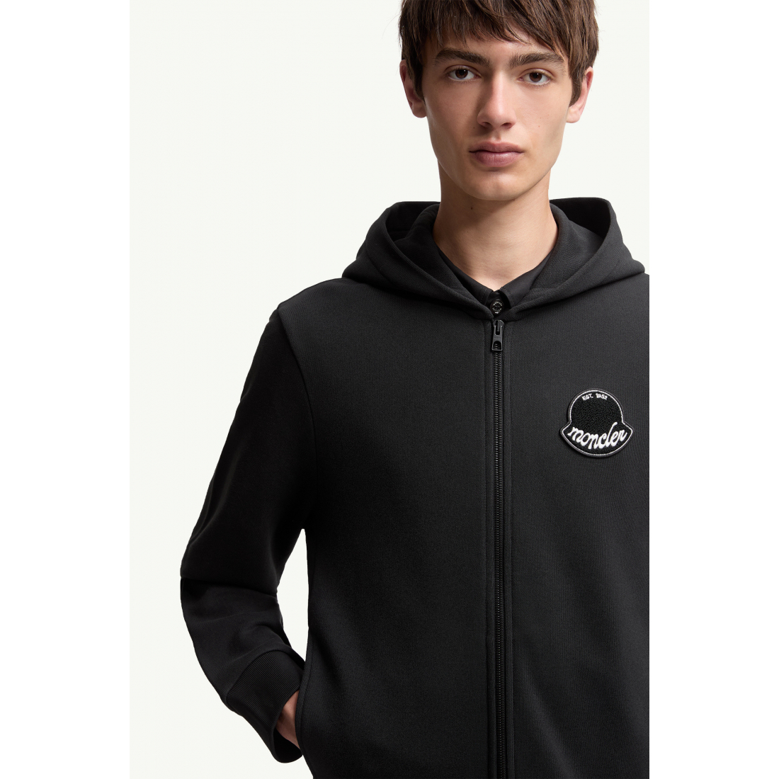 Men's 'Logo Zip-Up' Hoodie
