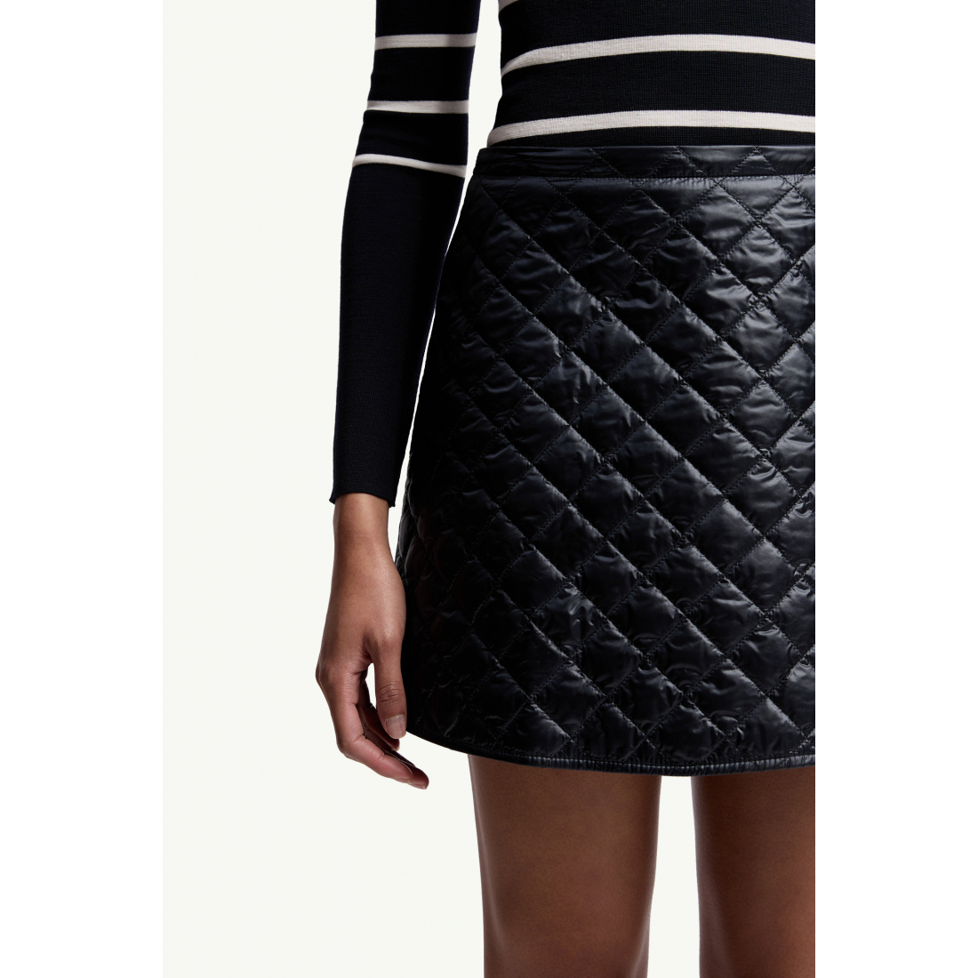 Mini Jupe 'Diamond-Quilted' pour Femmes