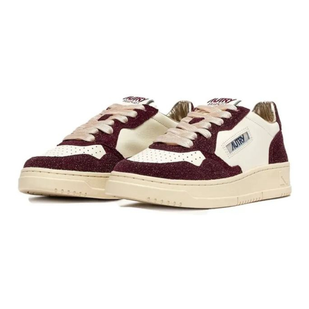 Women's 'Glitter-Panel' Sneakers