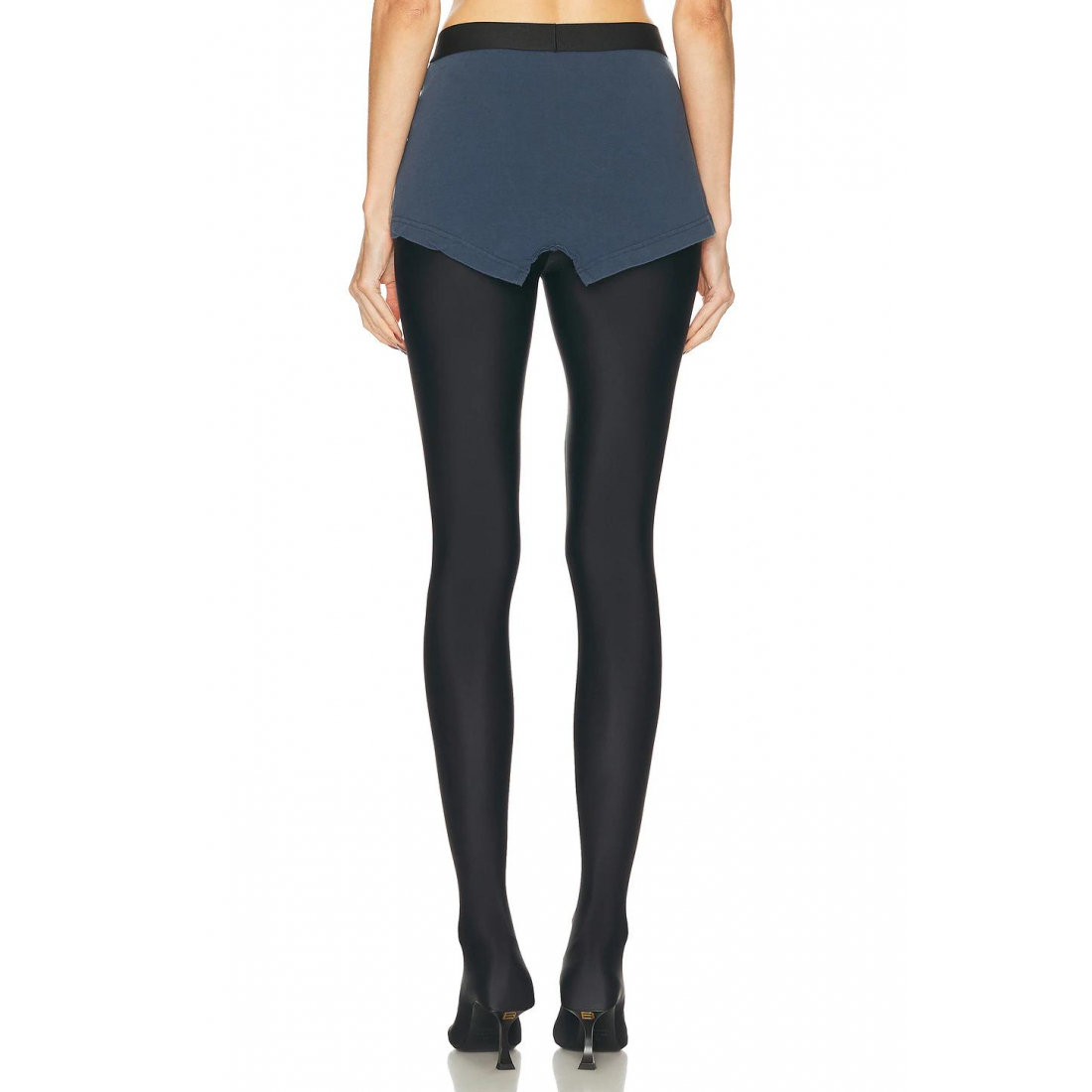 'Cut Off Brief' Mini Rock für Damen