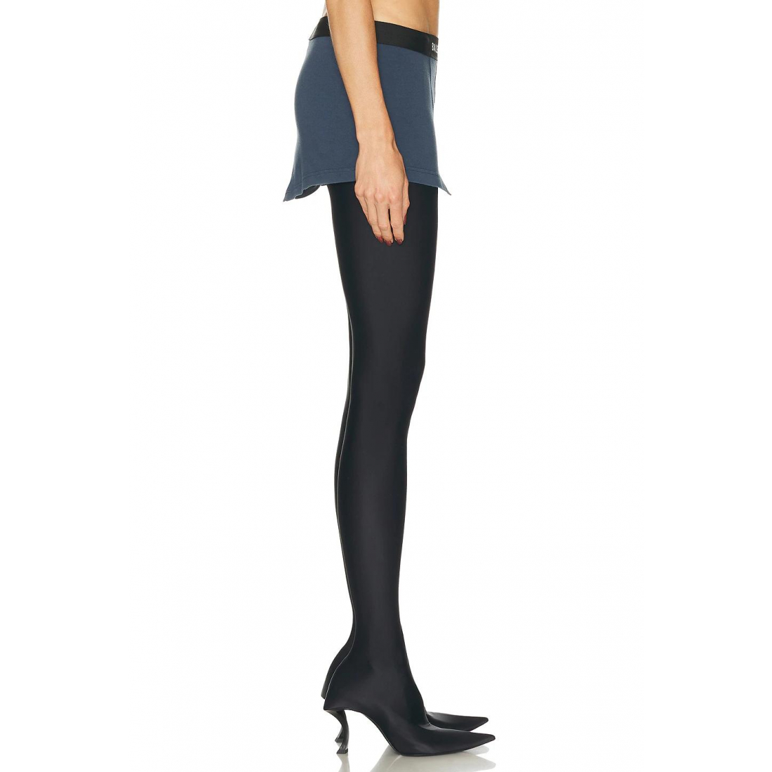 'Cut Off Brief' Mini Rock für Damen