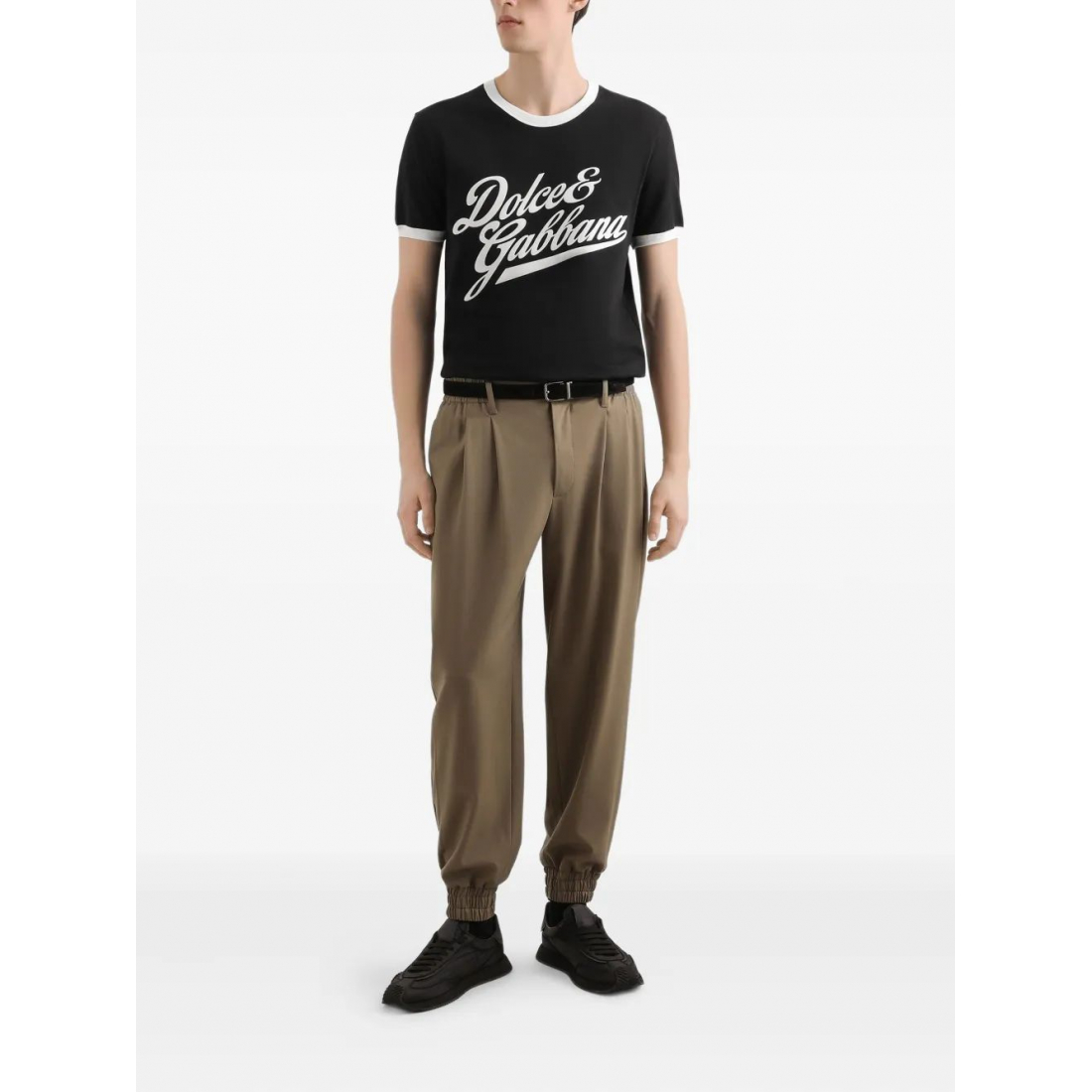 'Logo-Print' T-Shirt für Herren