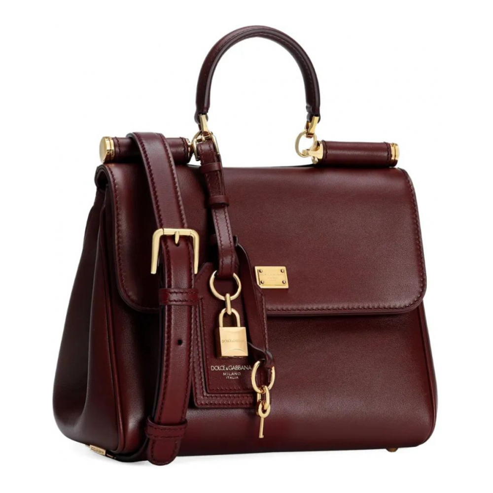 'Medium Sicily Padlock-Embellished' Handtasche für Damen