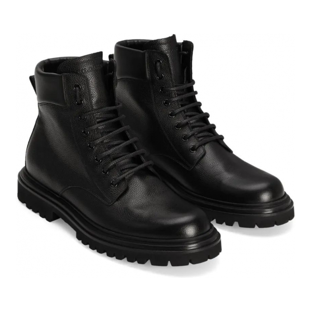 'Lace-Up' Kampfstiefel für Herren