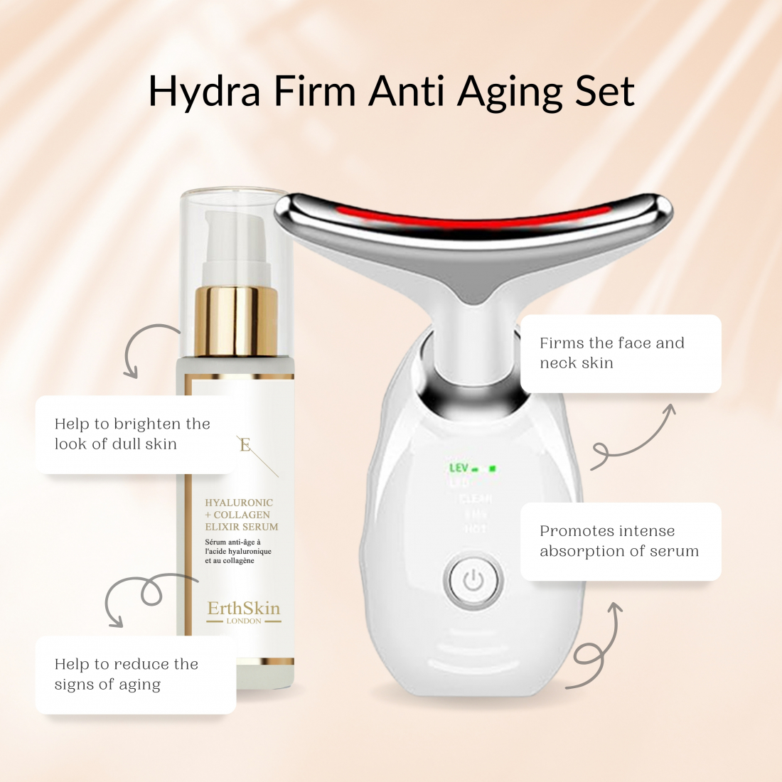 'Hydra Firm' Anti-Aging-Set - 2 Stücke