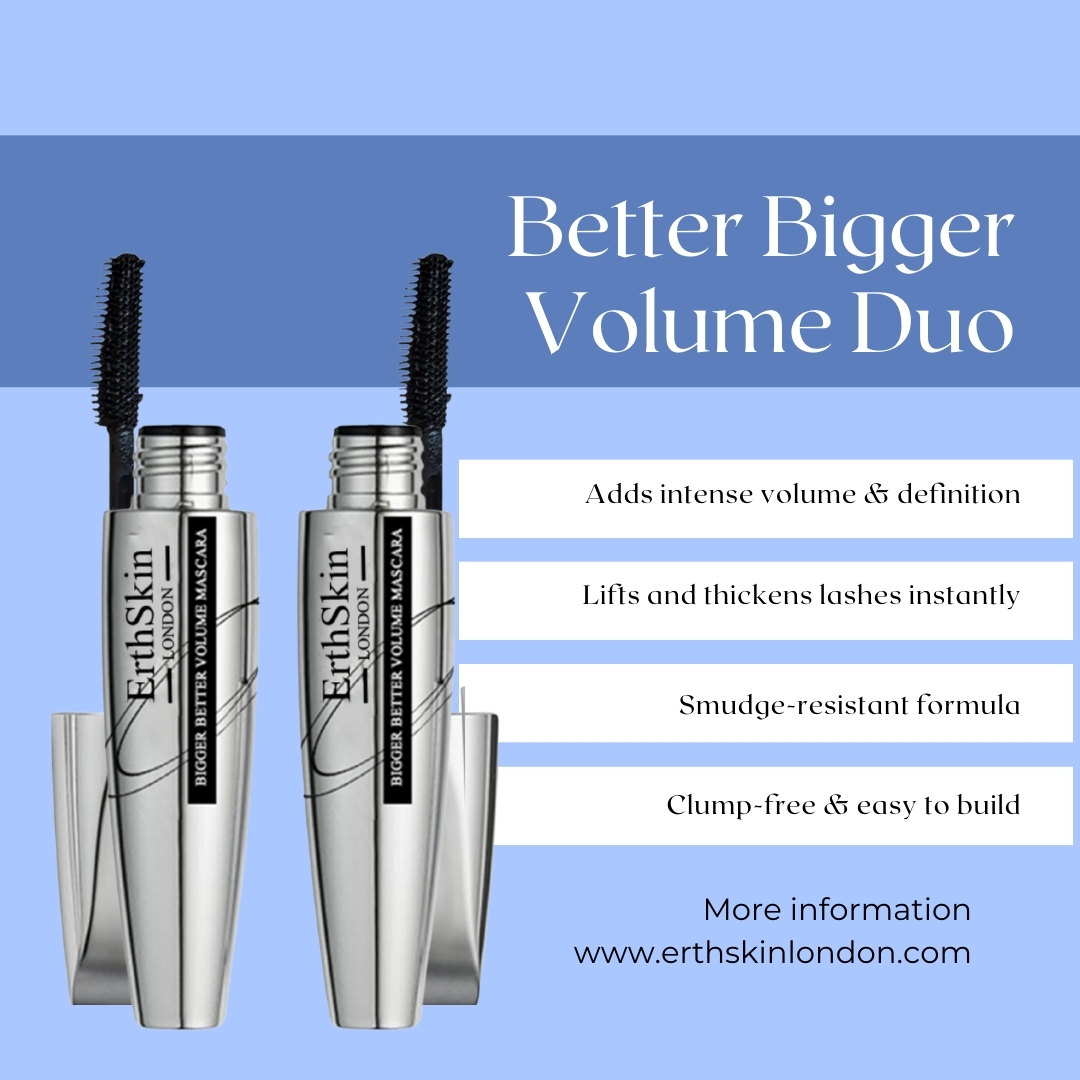 Mascara 'Better Bigger Volume' - 12 ml, 2 Pièces