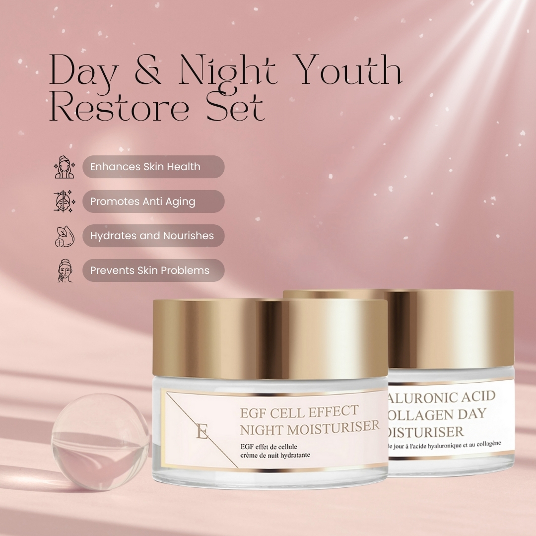 'EGF Cell Effect + Hyaluronic Acid & Collagen' Day & Night Cream - 50 ml