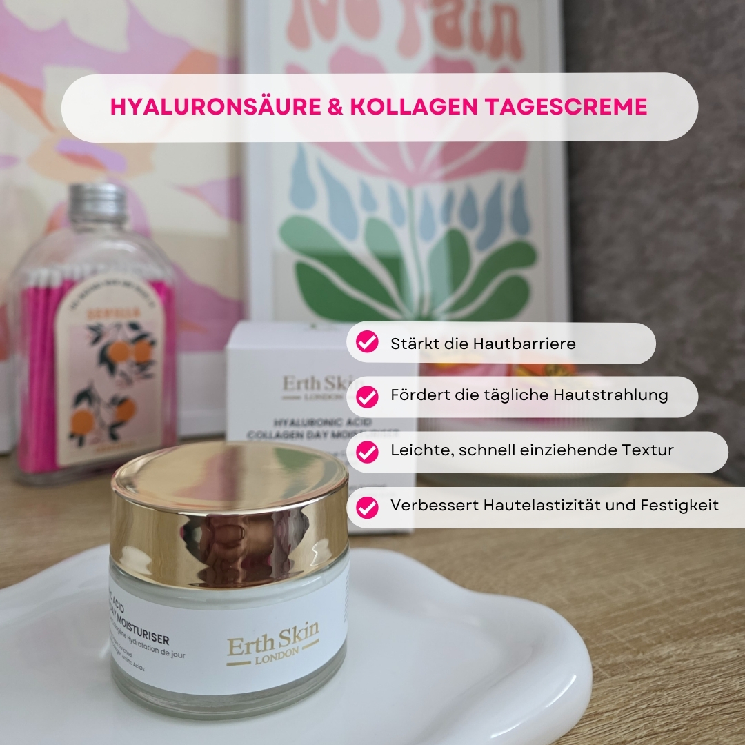 Crème de Jour Anti-âge 'Hyaluronic Acid & Collagen' - 50 ml