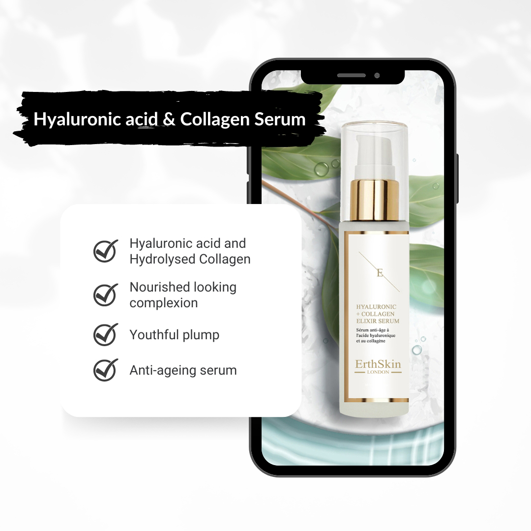 'Hyaluronic Acid & Collagen' Anti-Aging-Serum - 60 ml
