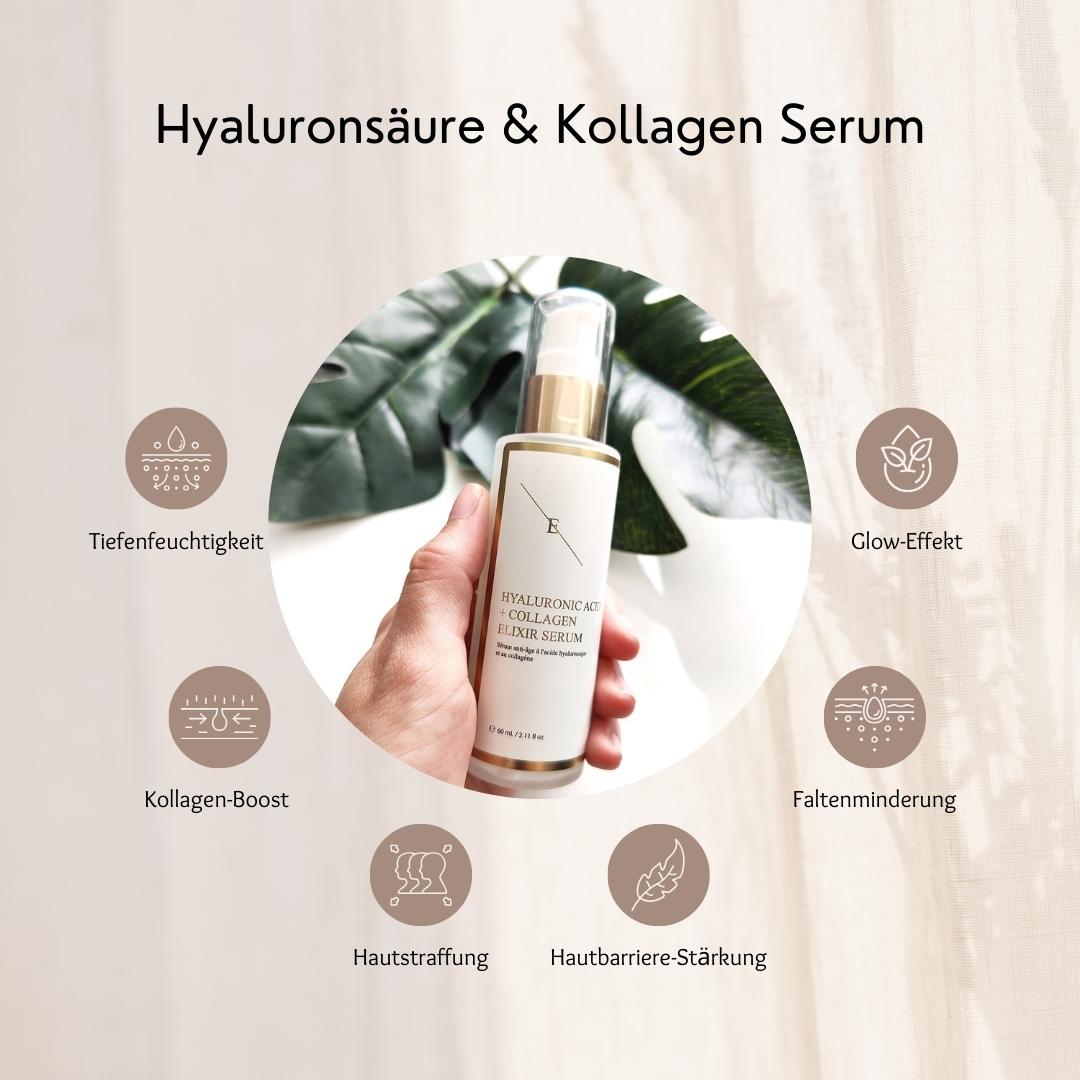 'Hyaluronic Acid & Collagen' Anti-Aging-Serum - 60 ml