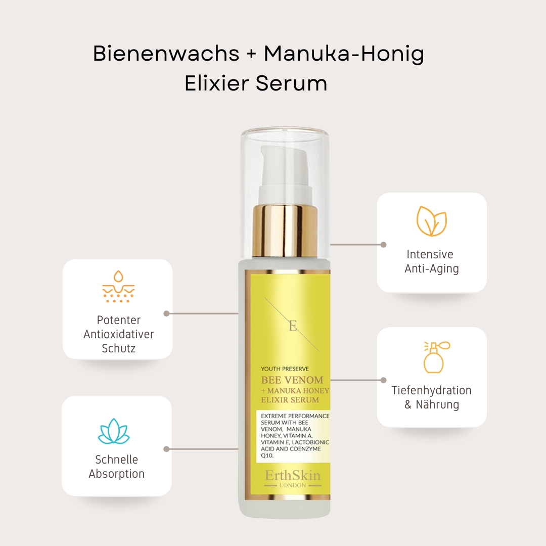 'Bee Venom + Manuka Honey Elixir' Gesichtsserum - 60 ml