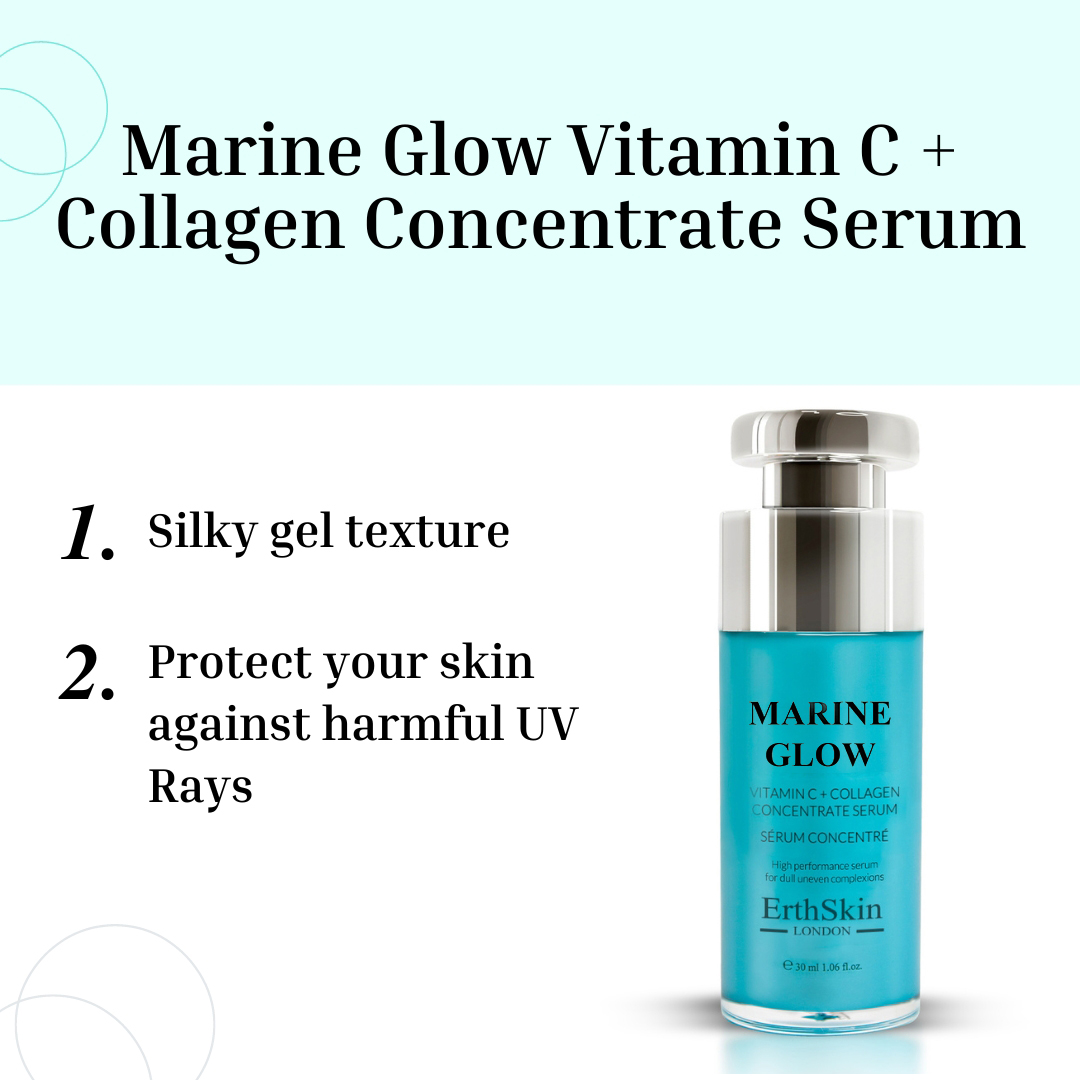 'Marine Glow Vitamin C + Collagen Concentrate' Gesichtsserum - 30 ml