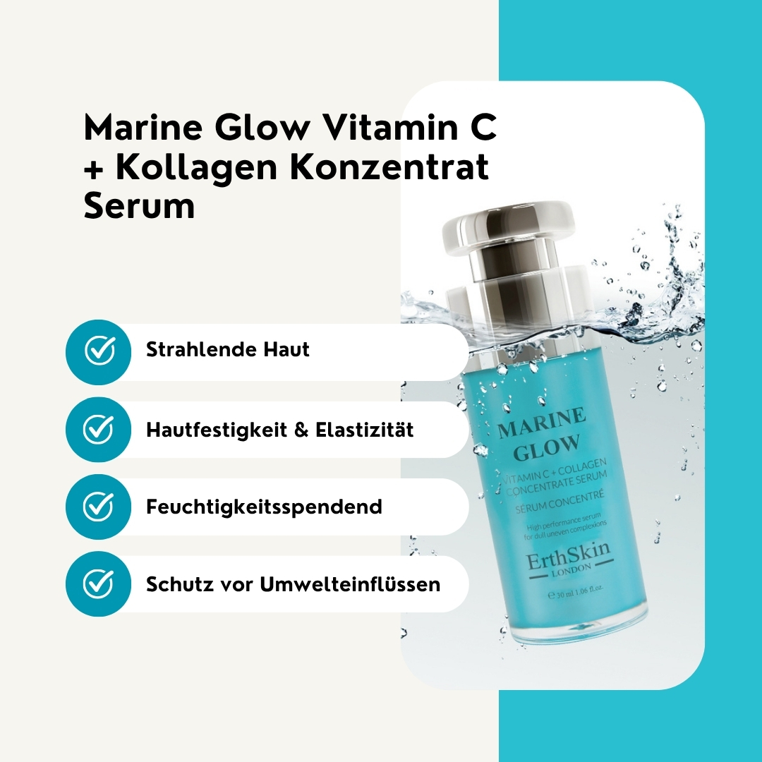 'Marine Glow Vitamin C + Collagen Concentrate' Gesichtsserum - 30 ml