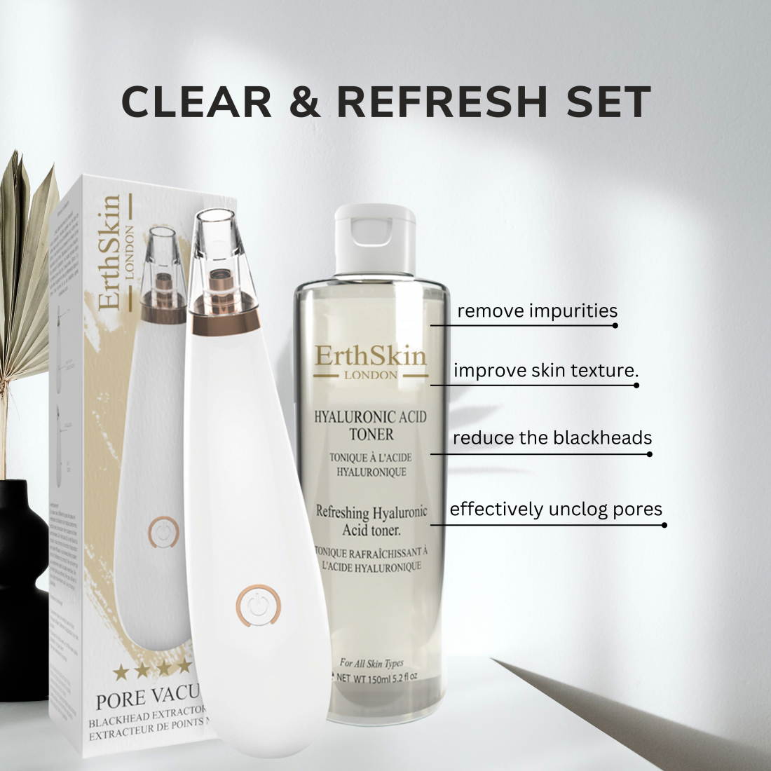 Coffret de soins de la peau 'Hyaluronic Acid' - 2 Pièces