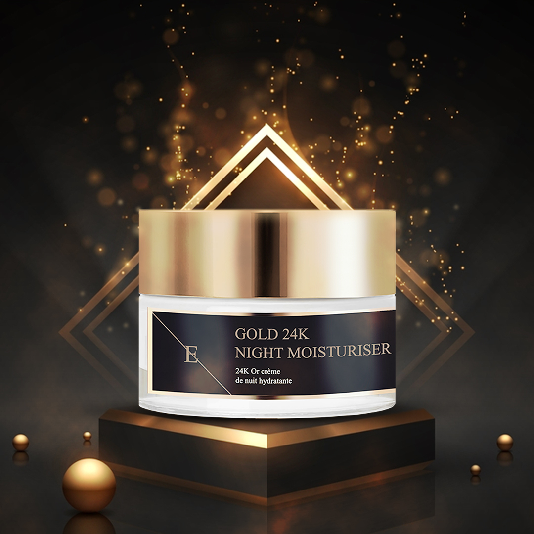 '24K Gold' Nacht-Feuchtigkeitspflege - 50 ml