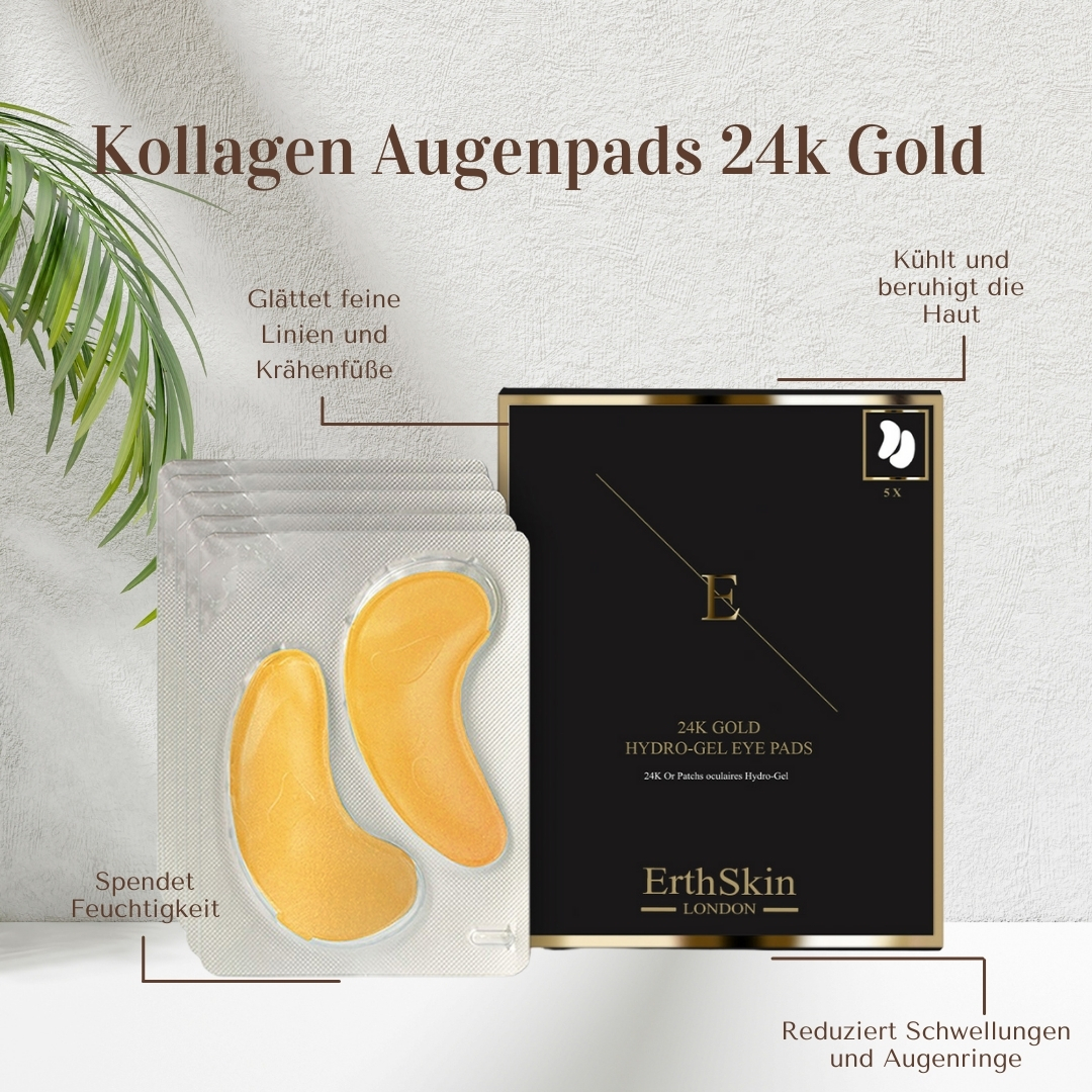 '24K Gold' Augenpflaster - 10 Stücke