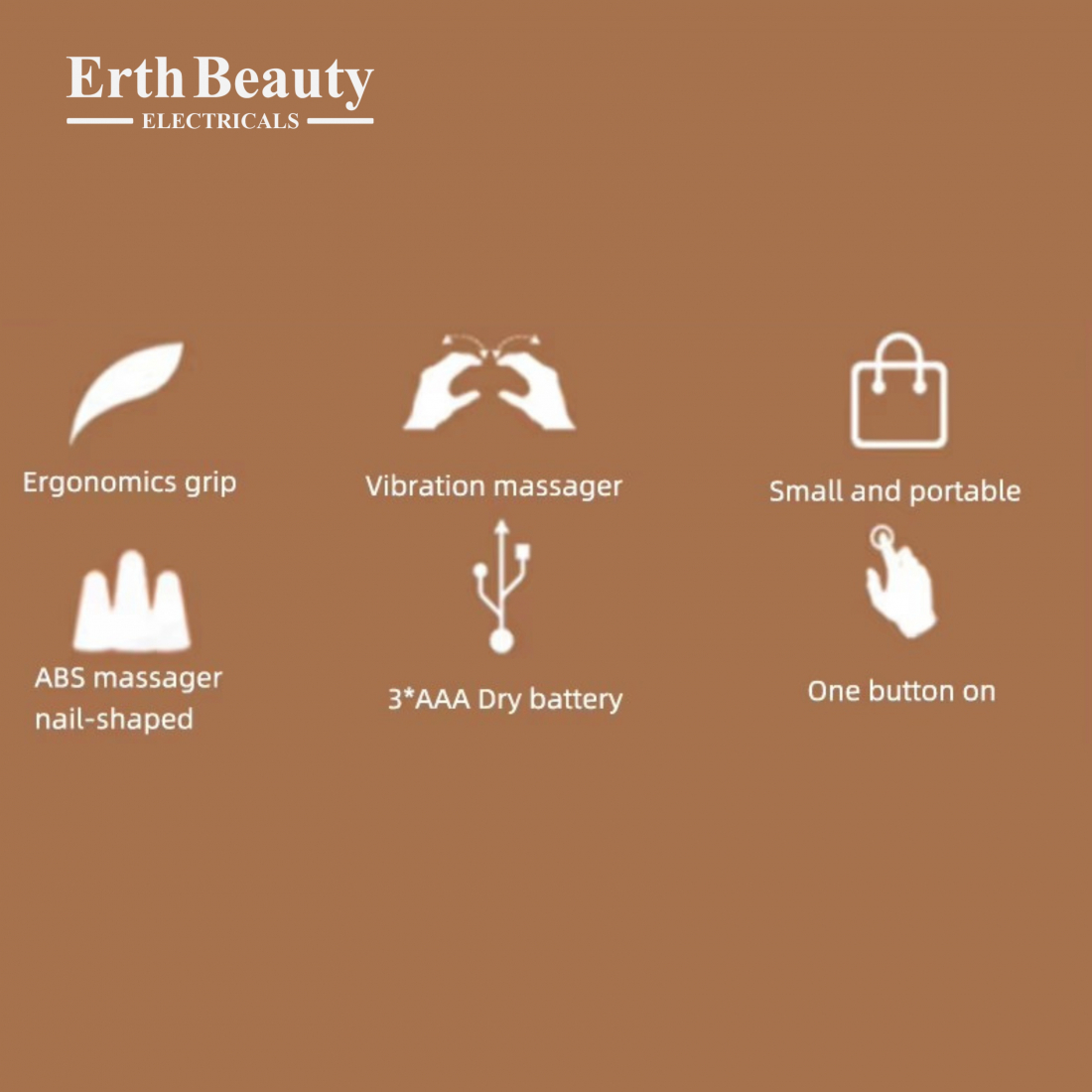 Masseur électronique 'Scalp Boost Electronic Massager'