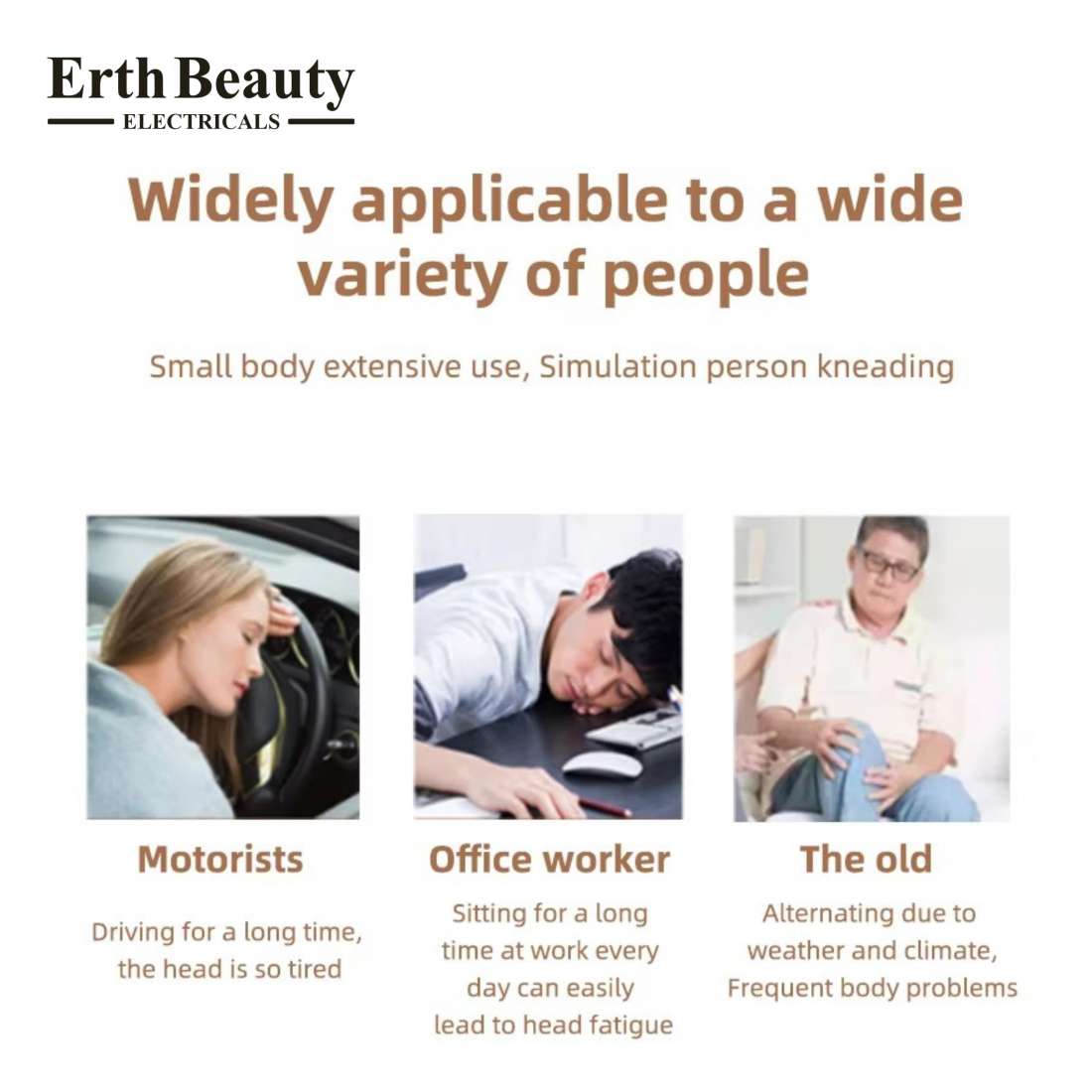 Masseur électronique 'Scalp Boost Electronic Massager'